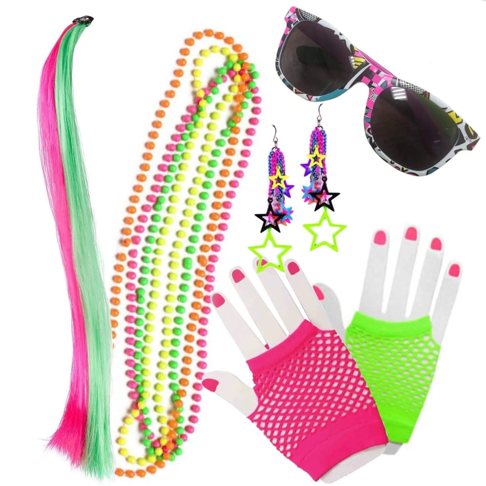 80s Flash Dancer Accessory Kit