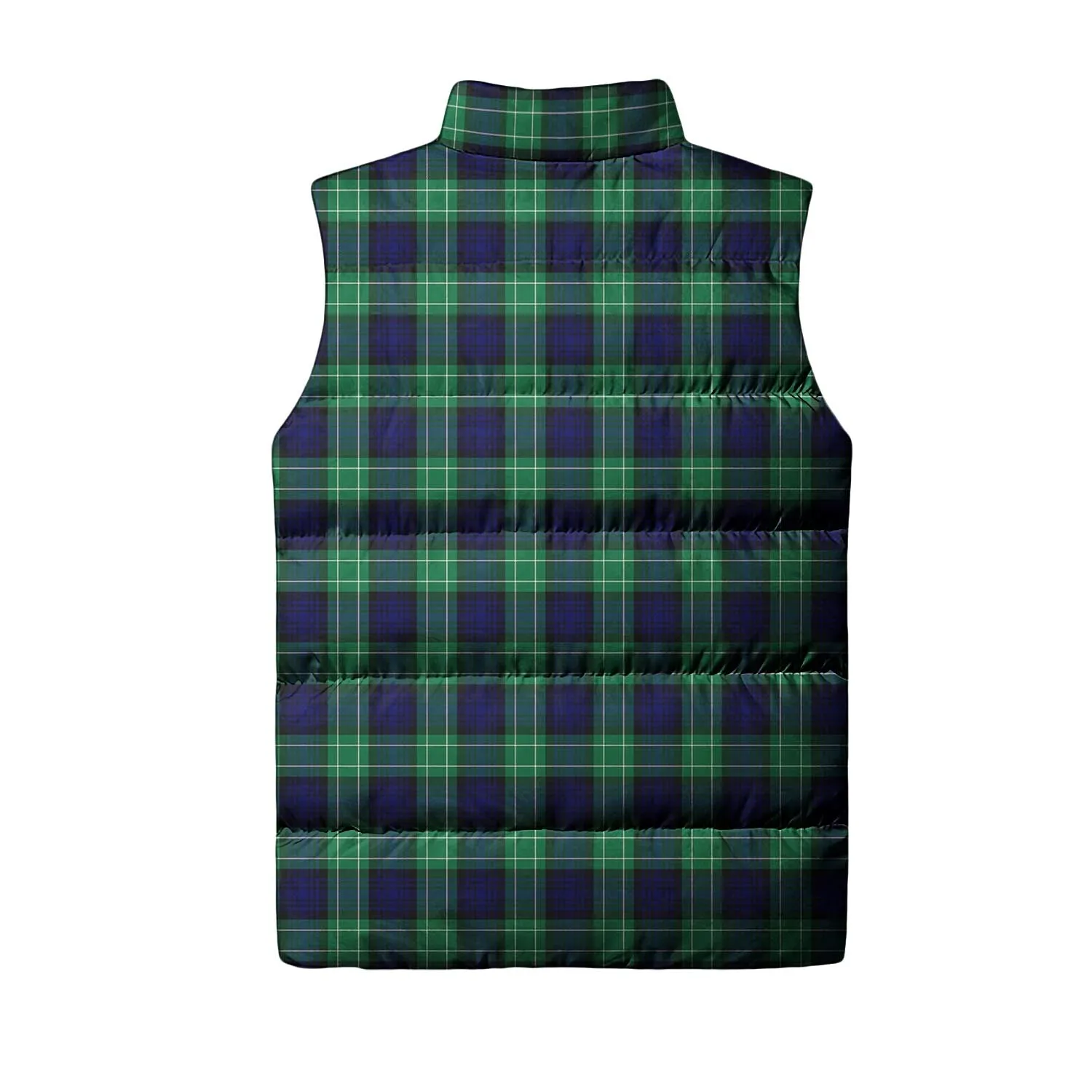 Abercrombie Tartan Sleeveless Puffer Jacket