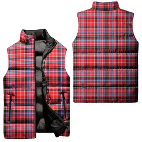 Aberdeen District Tartan Sleeveless Puffer Jacket