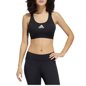 ADIDAS - Don T Rest Alphaskin Black Polyester Padded Sports Bra