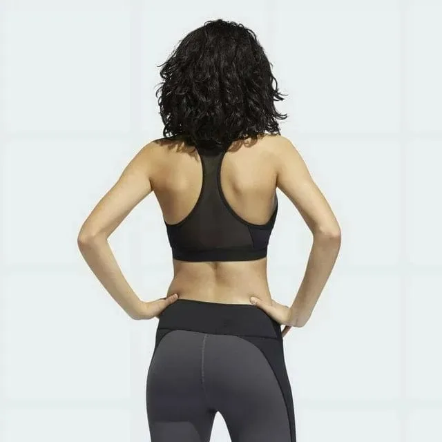 ADIDAS - Don T Rest Alphaskin Black Polyester Padded Sports Bra