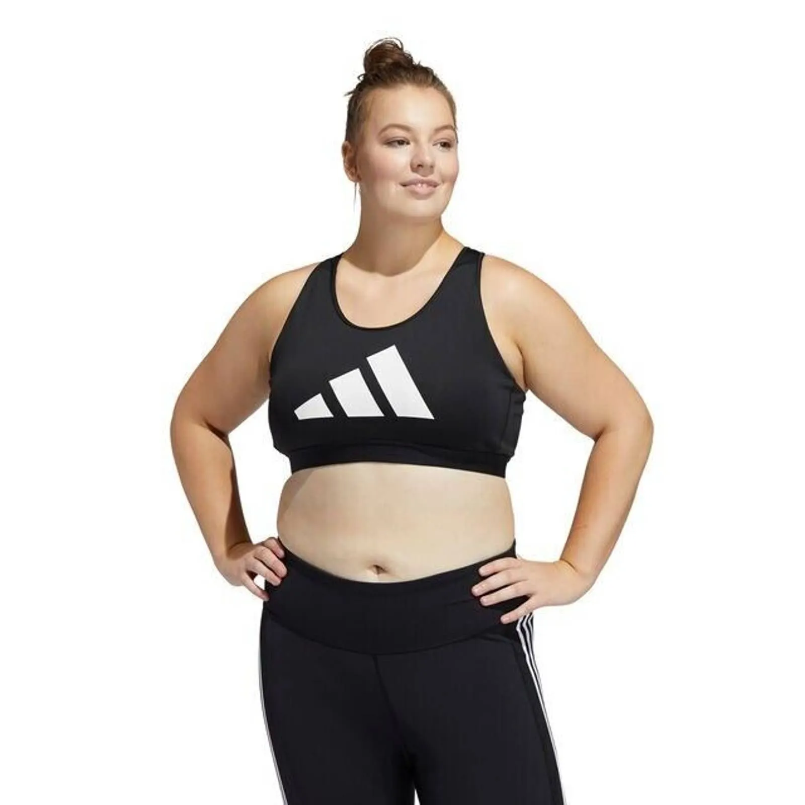 Adidas Women's Plus Size Dont Rest Sports Bra Black, NWT