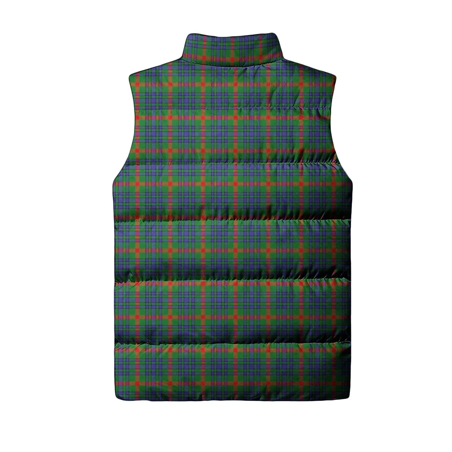 Aiton Tartan Sleeveless Puffer Jacket