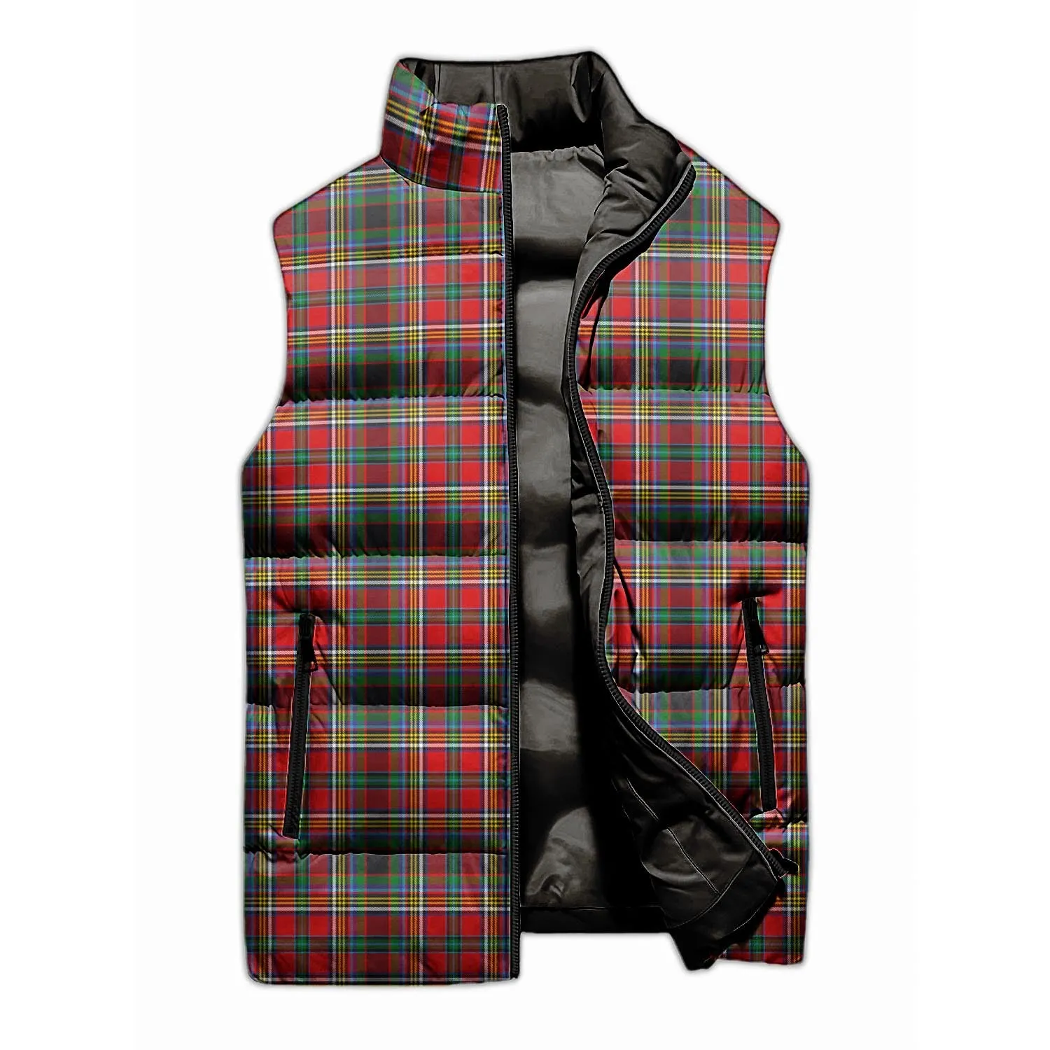 Anderson of Arbrake Tartan Sleeveless Puffer Jacket