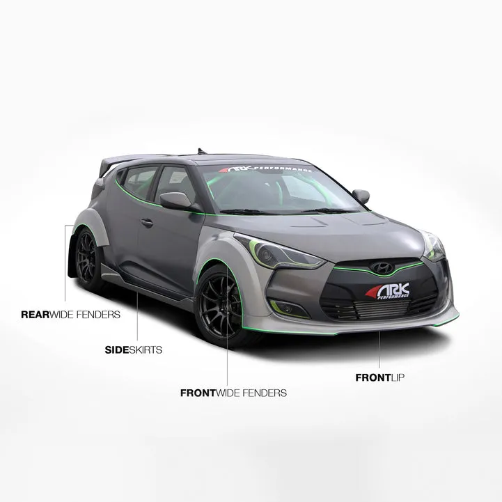 ARK C-FX Body Kit Hyundai Veloster (2012-2017) [Fiberglass] FGVN-0703