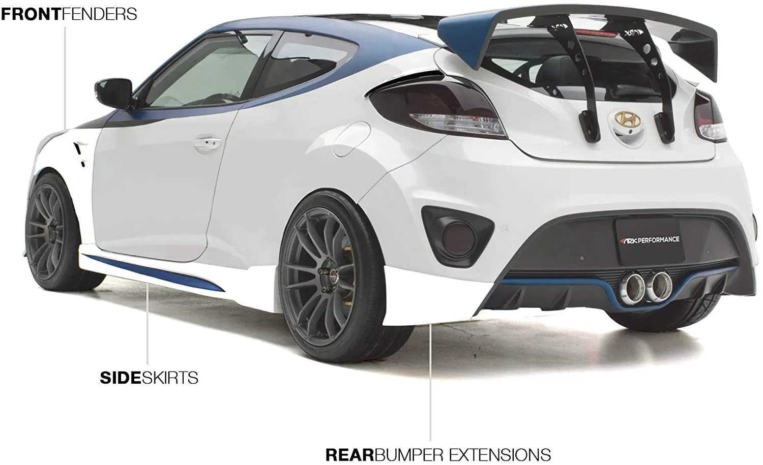 ARK C-FX Body Kit Hyundai Veloster Turbo (13-17) [Fiberglass] FGVT-0703