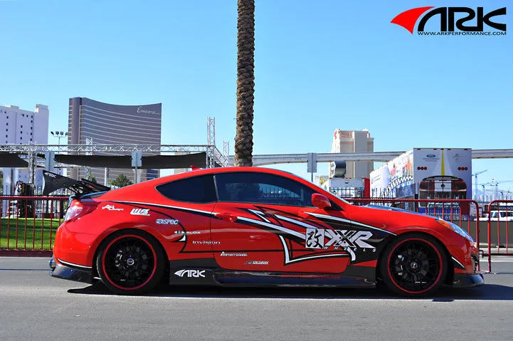 ARK C-FX Side Skirt Hyundai Genesis Coupe 2.0T / 3.8L (10-16) [Carbon Fiber] CFXS-0700