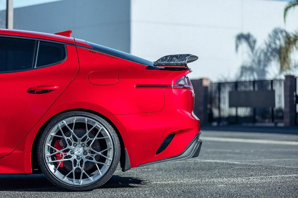 ARK S-FX Rear 3pc Wing Kia Stinger (2019-2022) Carbon Fiber / Forged Carbon / Fiberglass