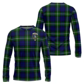 Bannerman Tartan Long Sleeve T-Shirt with Family Crest