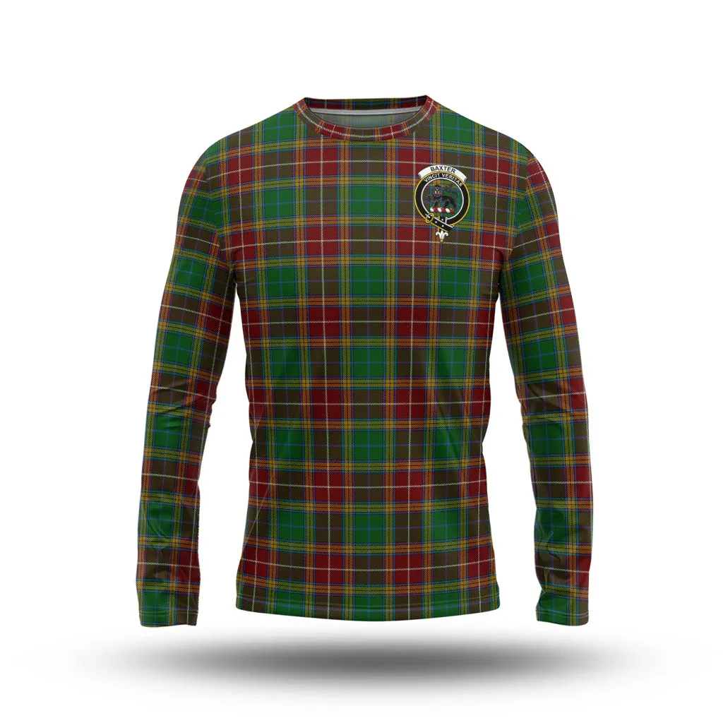 Baxter Tartan Long Sleeve T-Shirt with Family Crest