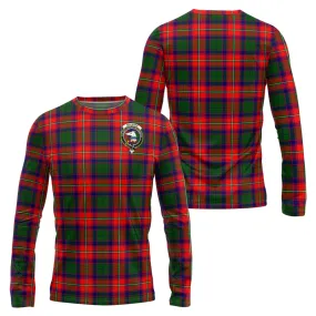 Belshes Tartan Long Sleeve T-Shirt with Family Crest