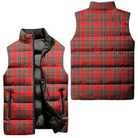 Binning Tartan Sleeveless Puffer Jacket