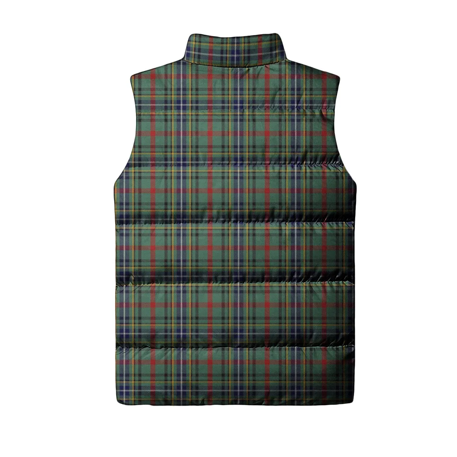 Bisset Tartan Sleeveless Puffer Jacket