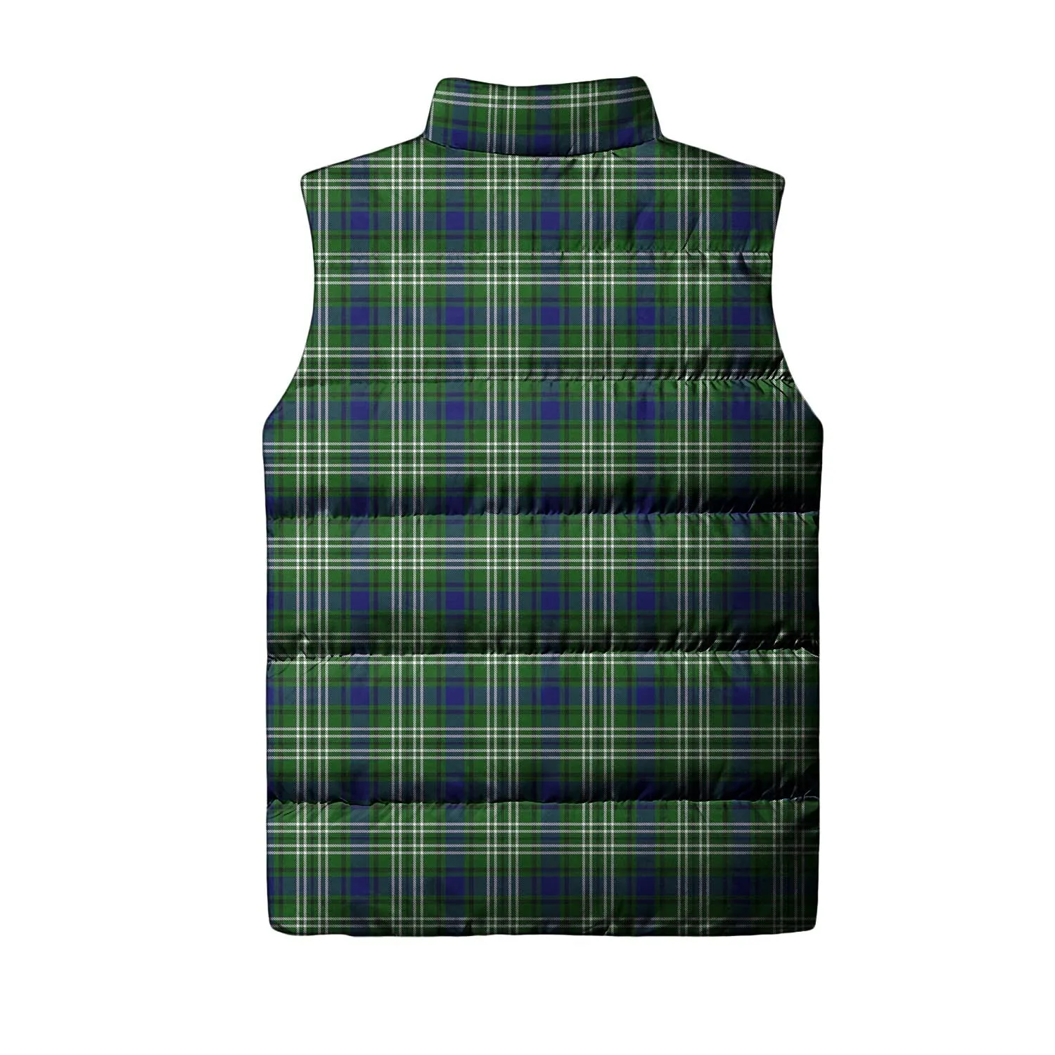 Blackadder Tartan Sleeveless Puffer Jacket