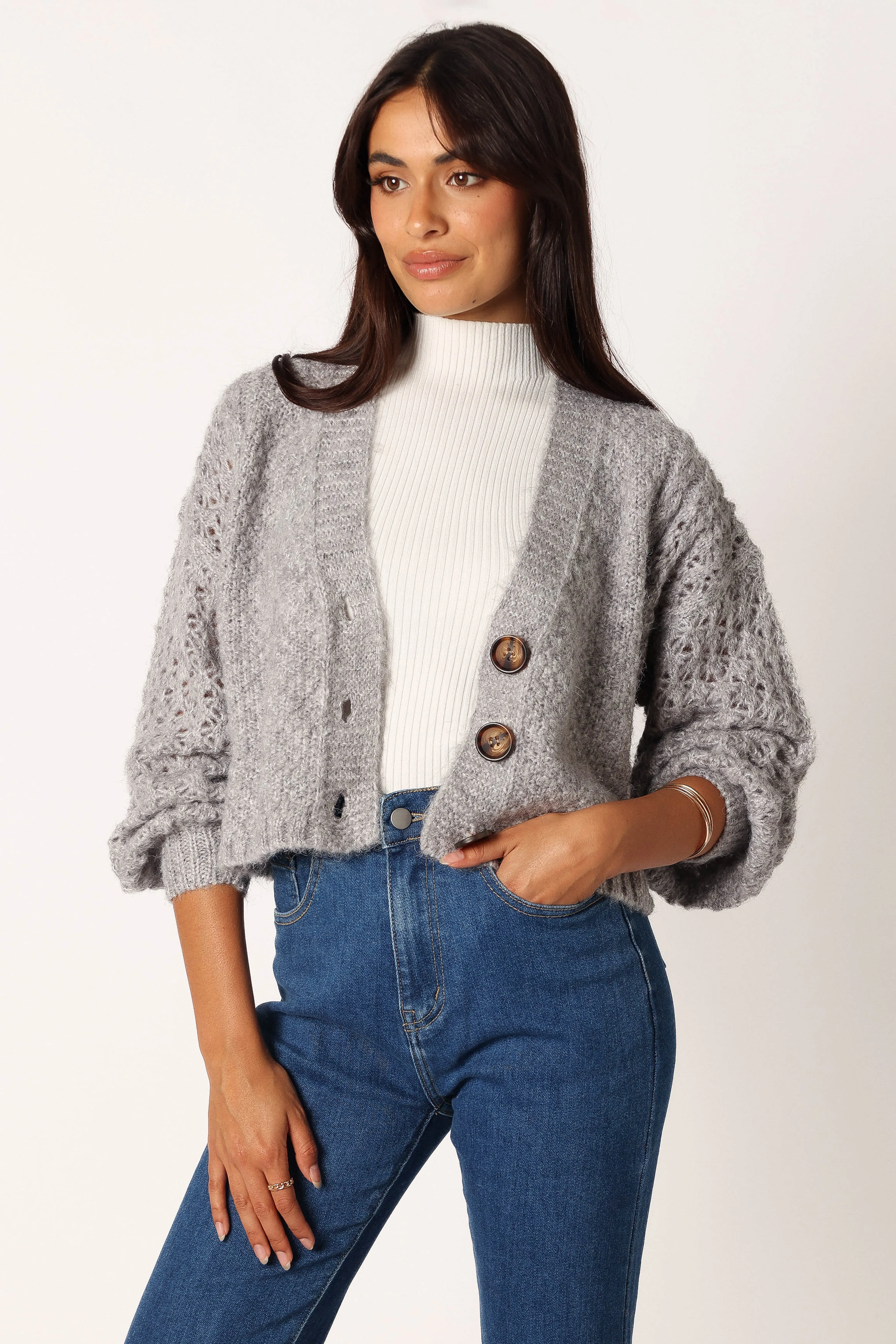 Blakey Cardigan - Grey