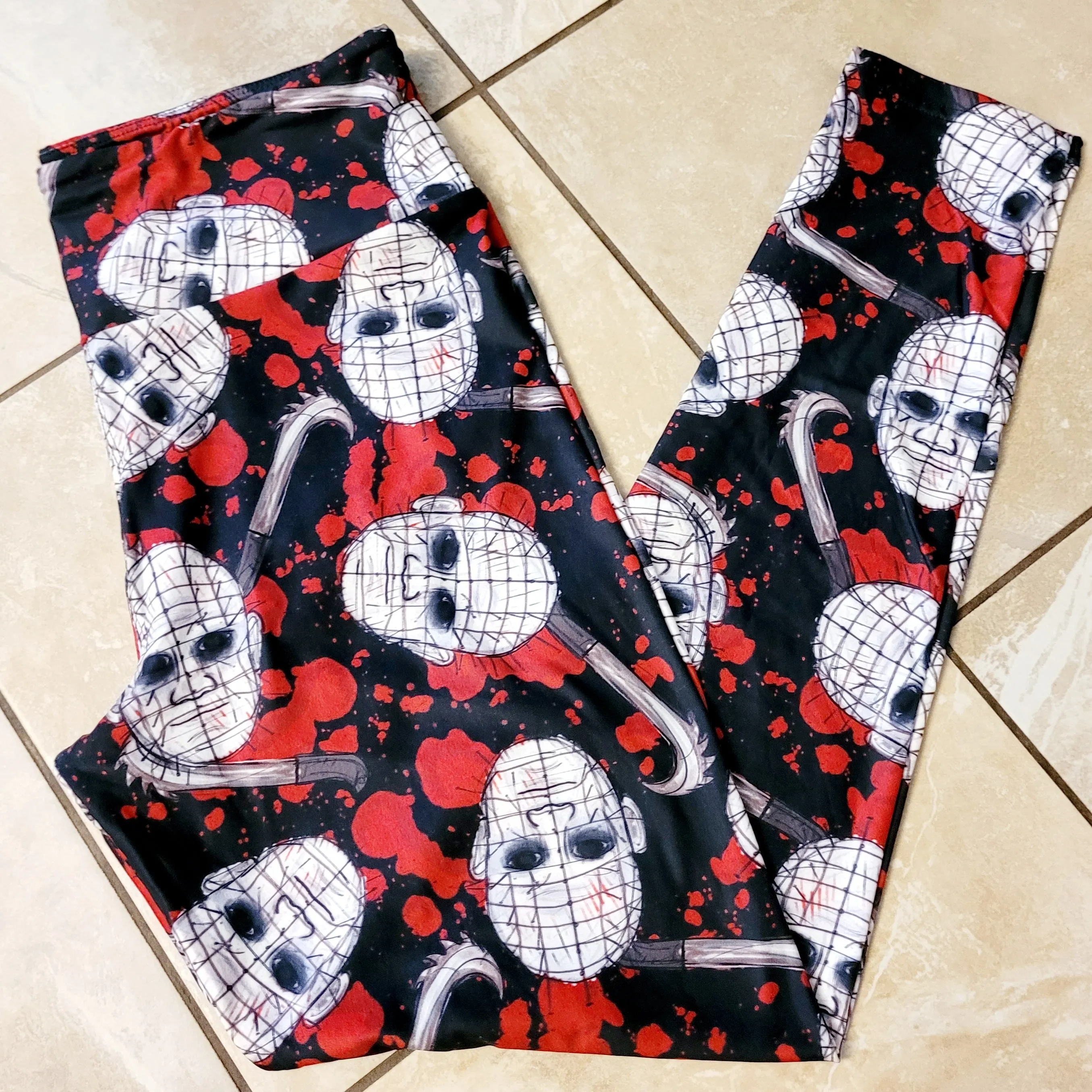 Bloody Pinhead (Semi-Exclusive) - High-quality Handcrafted Vibrant Leggings