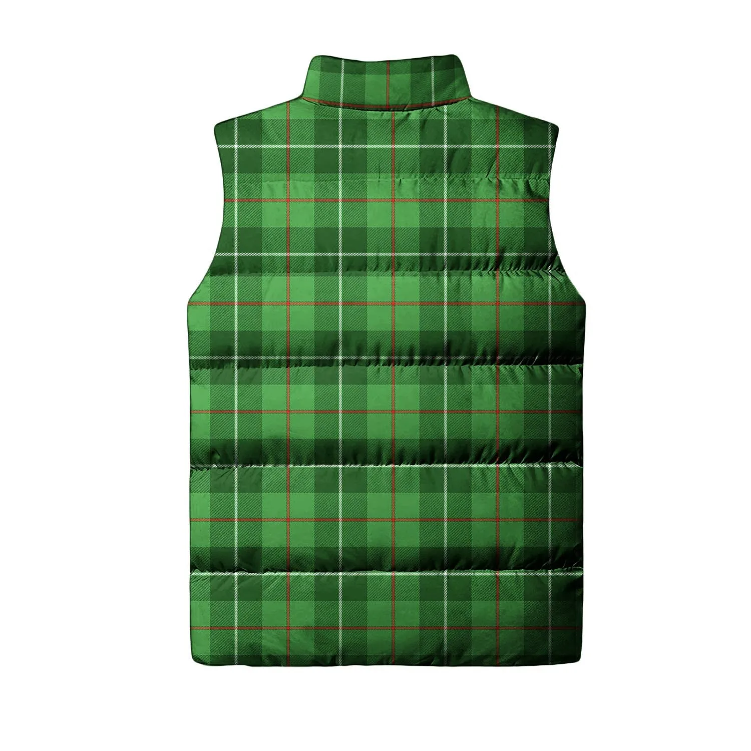 Boyle Tartan Sleeveless Puffer Jacket