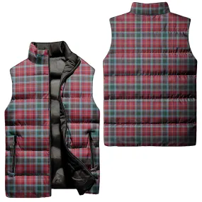 British Columbia Province Canada Tartan Sleeveless Puffer Jacket