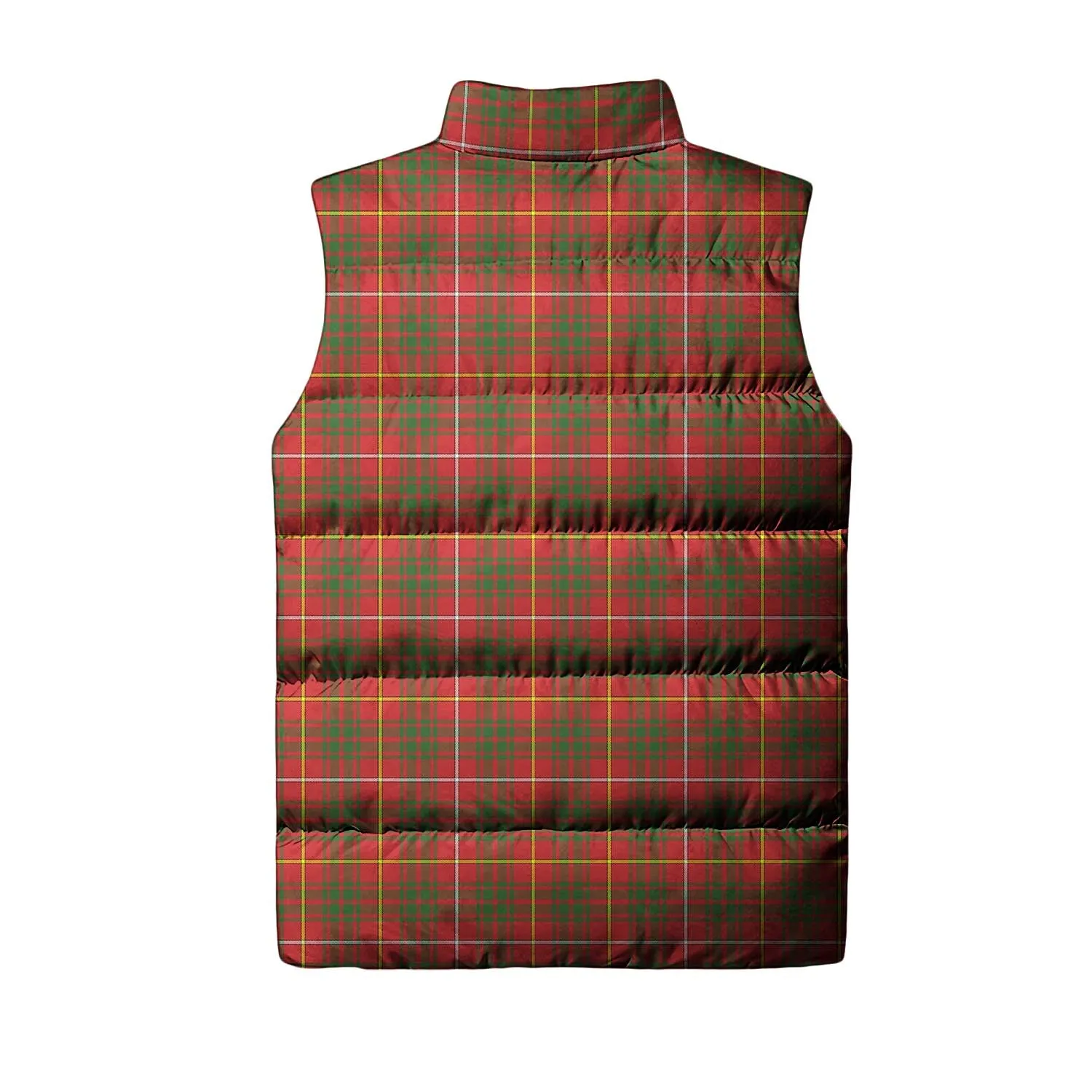 Bruce County Canada Tartan Sleeveless Puffer Jacket