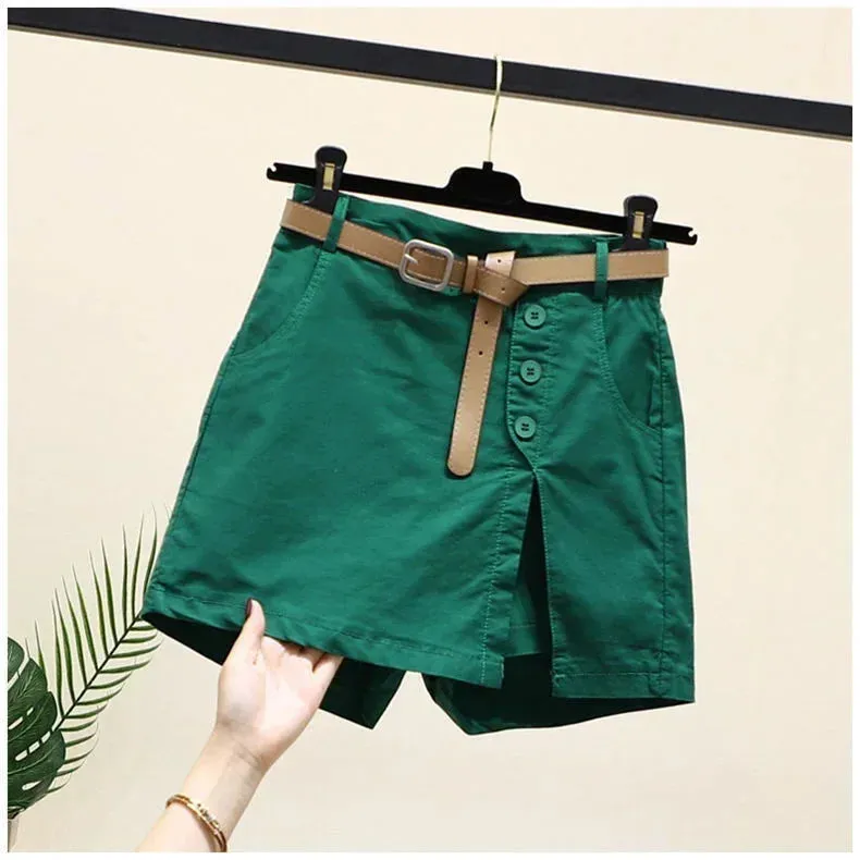 Casual Skirts Shorts for Women Summer Wear Versatile A-line Skorts