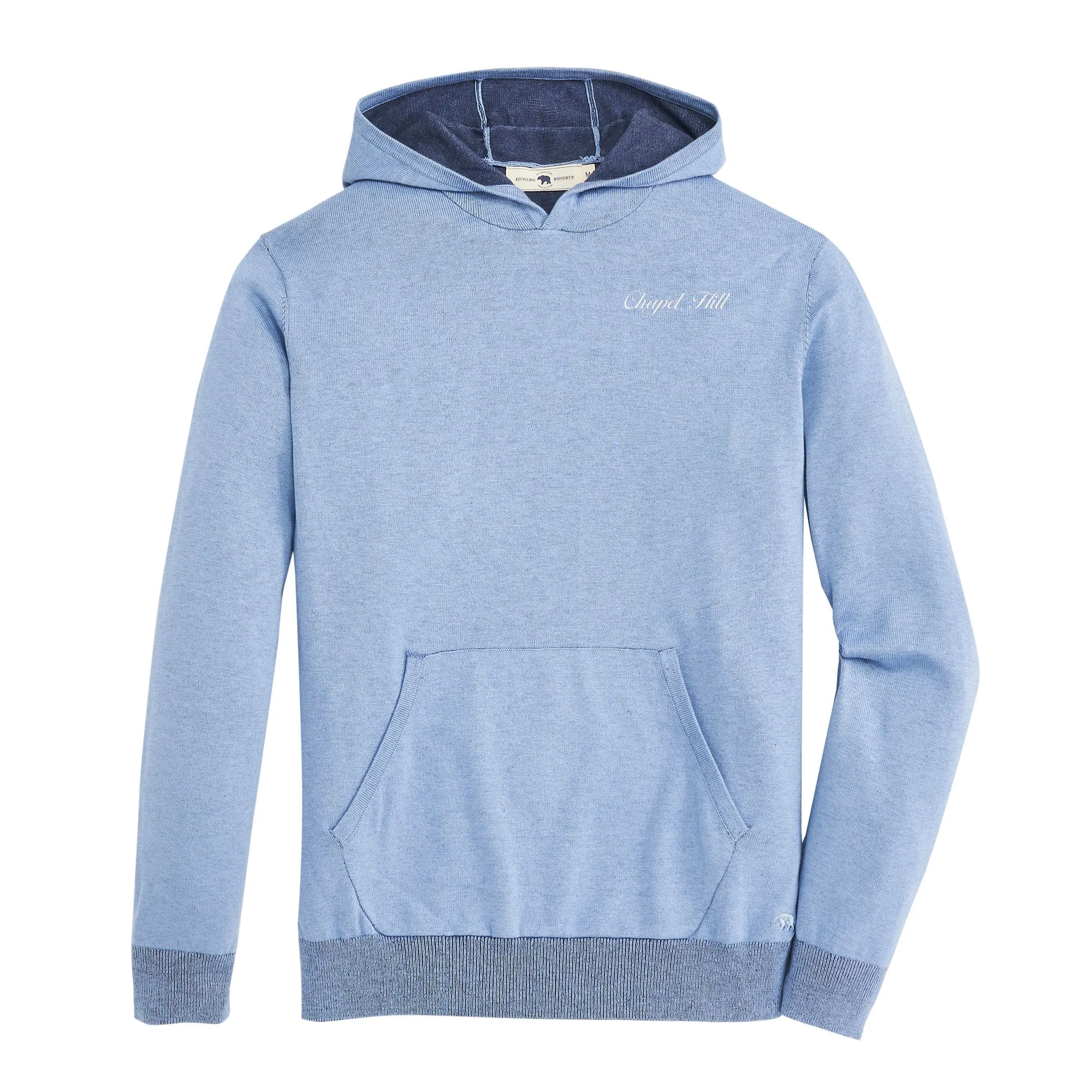 Chapel Hill Town Script Apex Hoodie - Endless Sky