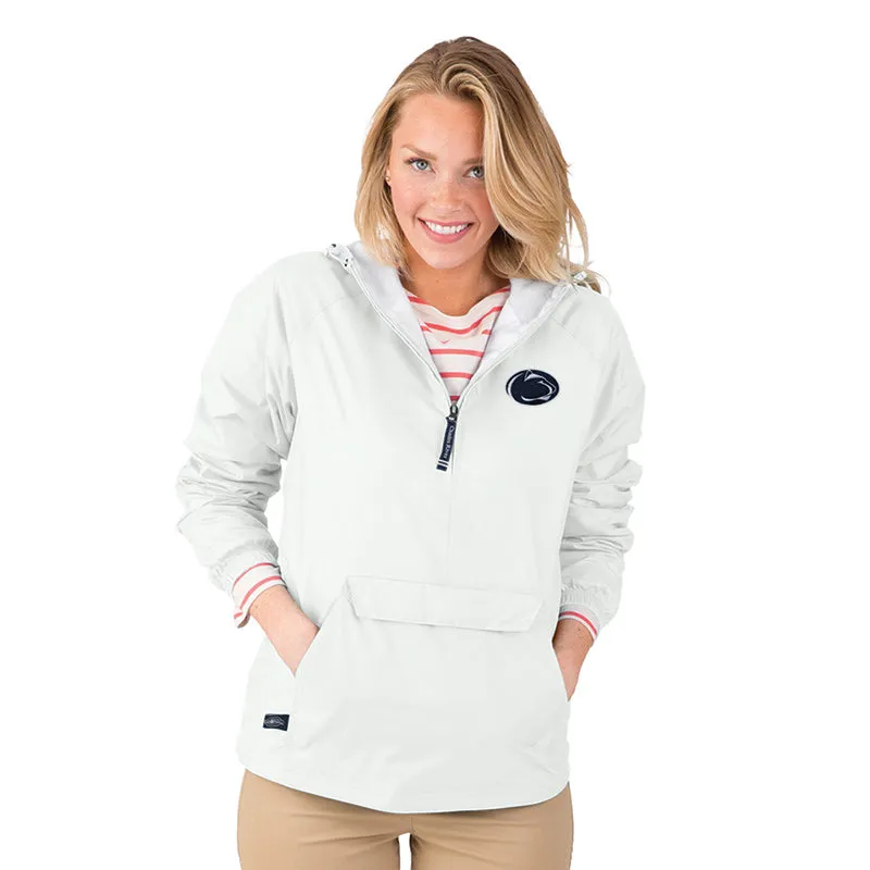 Charles River Pullover Nittany Lion White Jacket