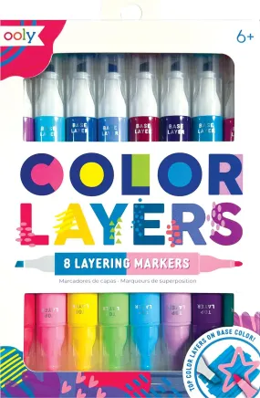 Color Layers Double-Ended Layering Markers