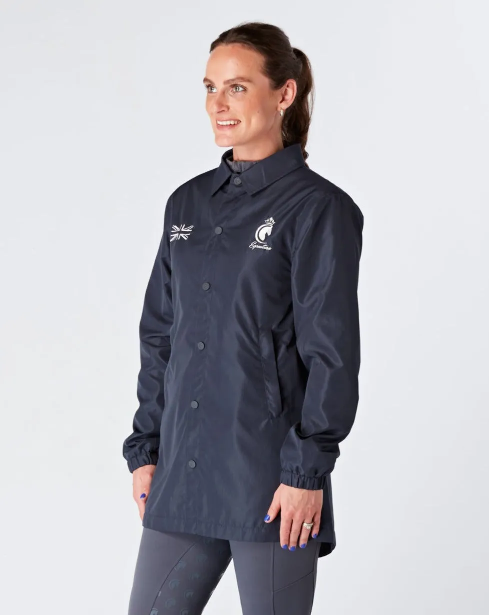 Deluxe Lightweight Coach Jacket - NAVY