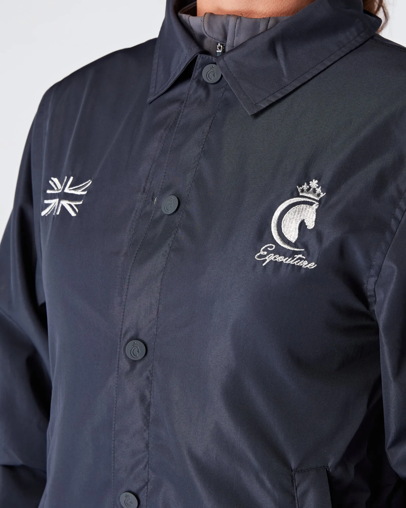 Deluxe Lightweight Coach Jacket - NAVY