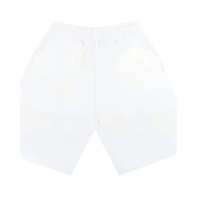 Denim Tears the Cotton Wreath White Sweat Shorts