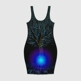 DIGITREE Bodycon Mini Dress