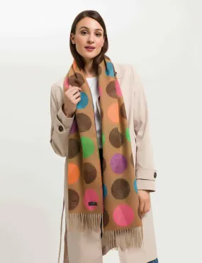 Divided Dots Oversized Cashmink® Scarf