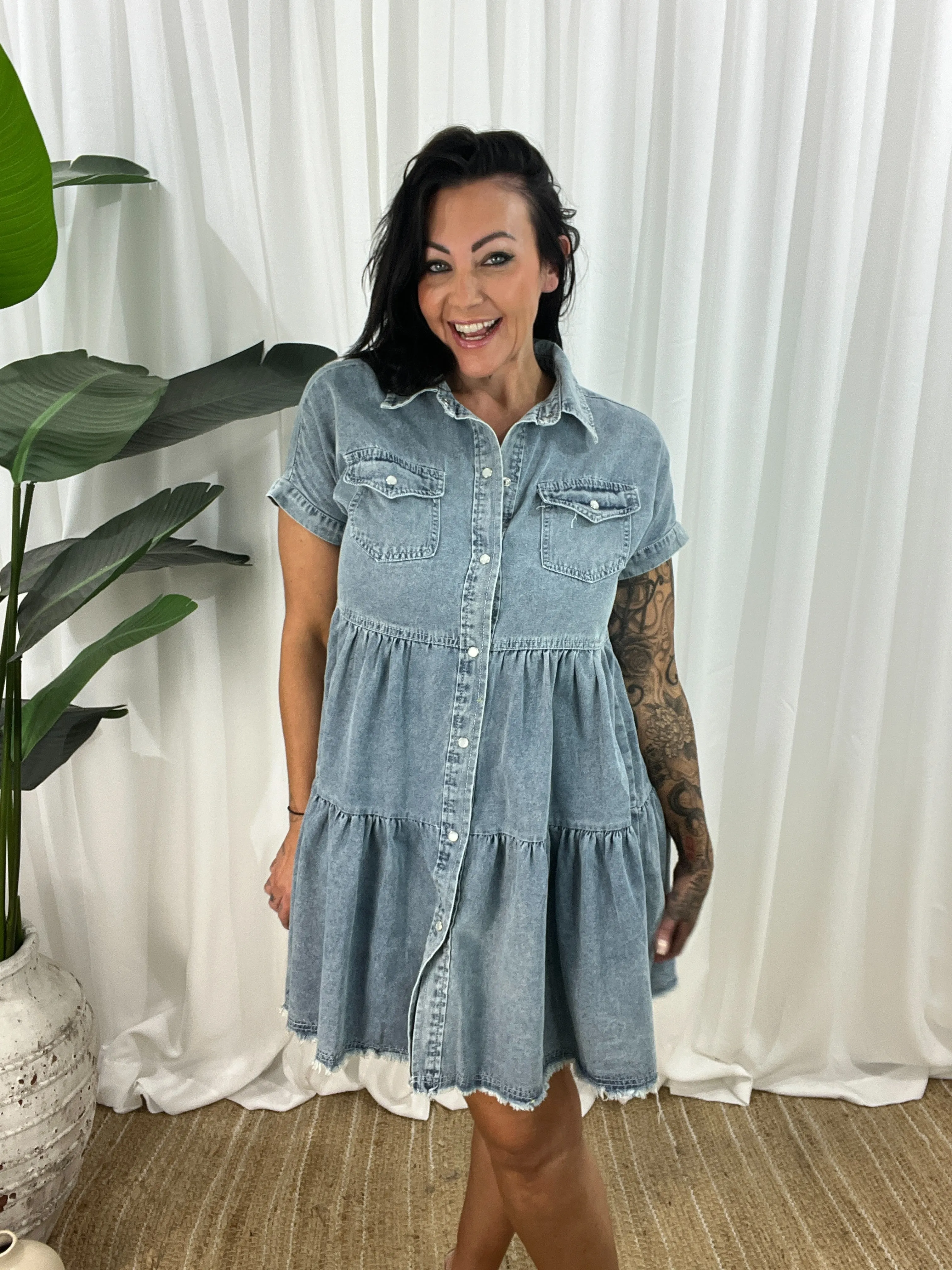 Duke Denim Dress