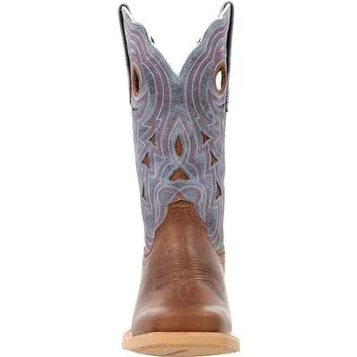 DurangoÂ Lady Rebel Proâ Womens Golden Brown  Periwinkle Western Boot