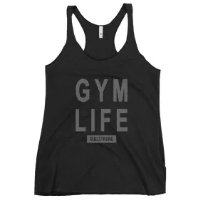 ELEVATED SCULPT RACERBACK BLACK TANK TOP FOR WOMEN - GYM LIFE