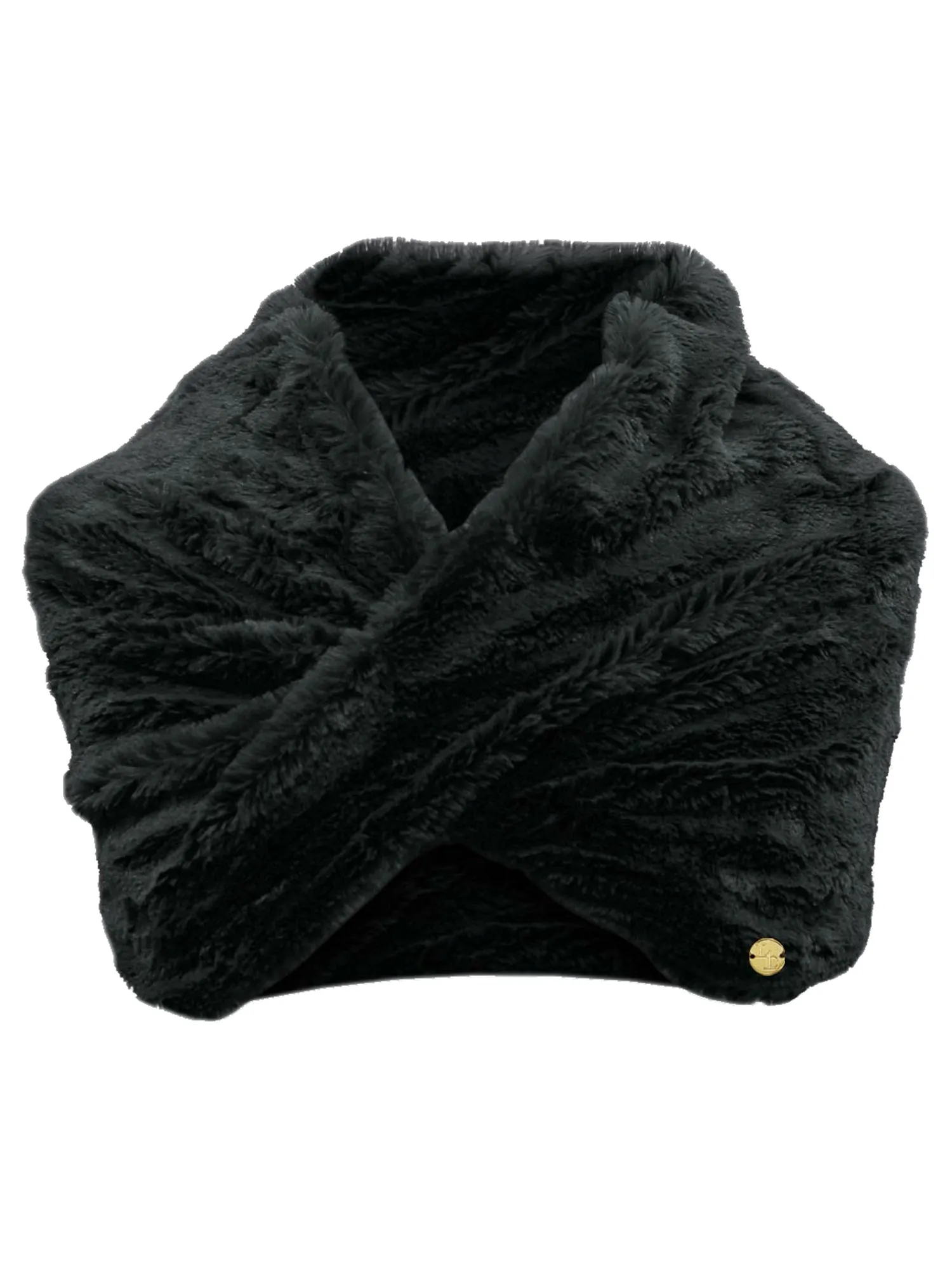 Faux Fur Infinity Neck Warmer Winter Scarf