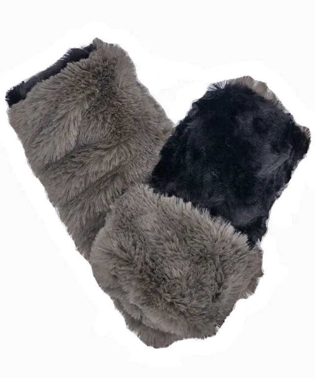 Fingerless / Texting Gloves (Mid-Length) - Royal Opulence Faux Furs