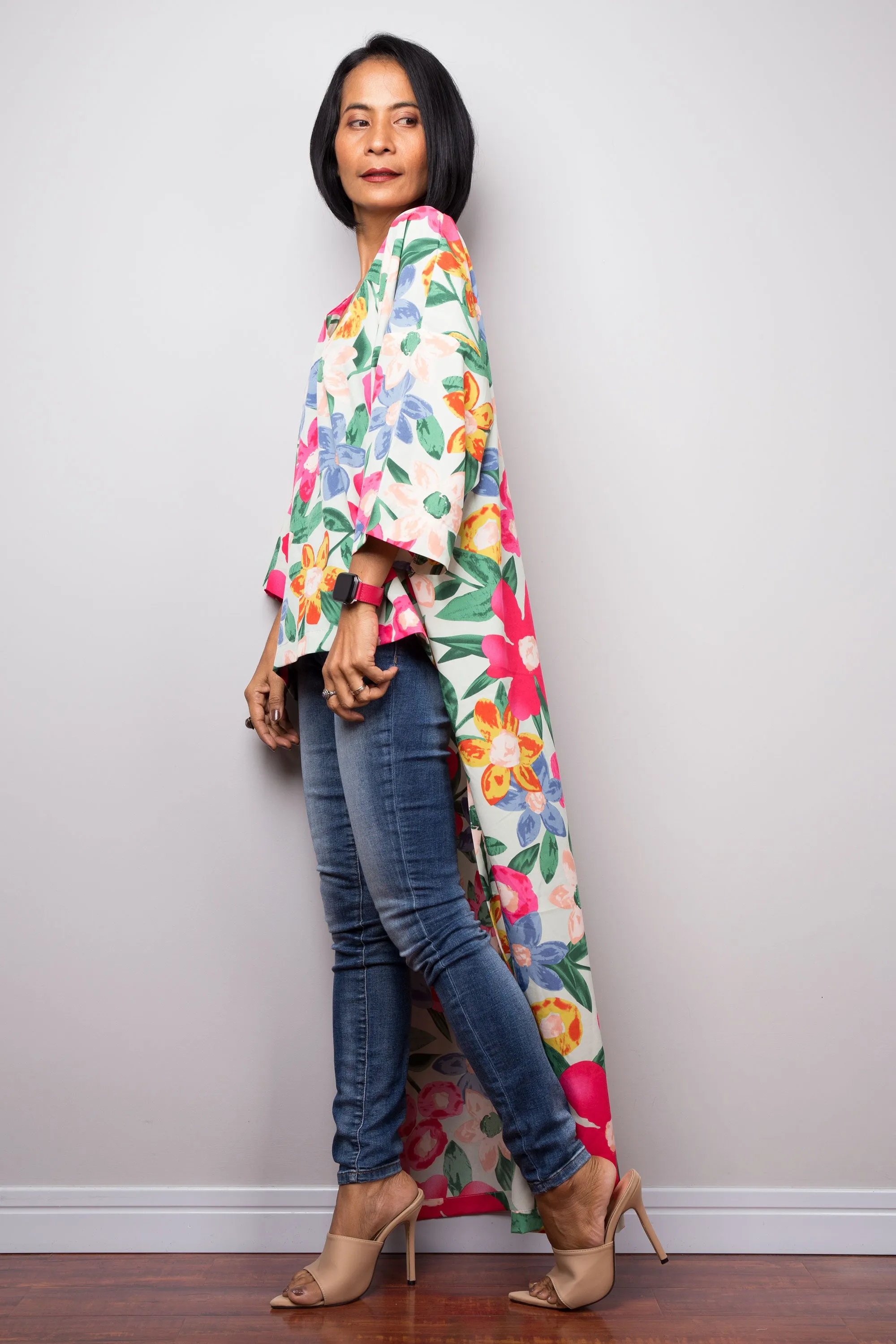 Floral Kaftan top