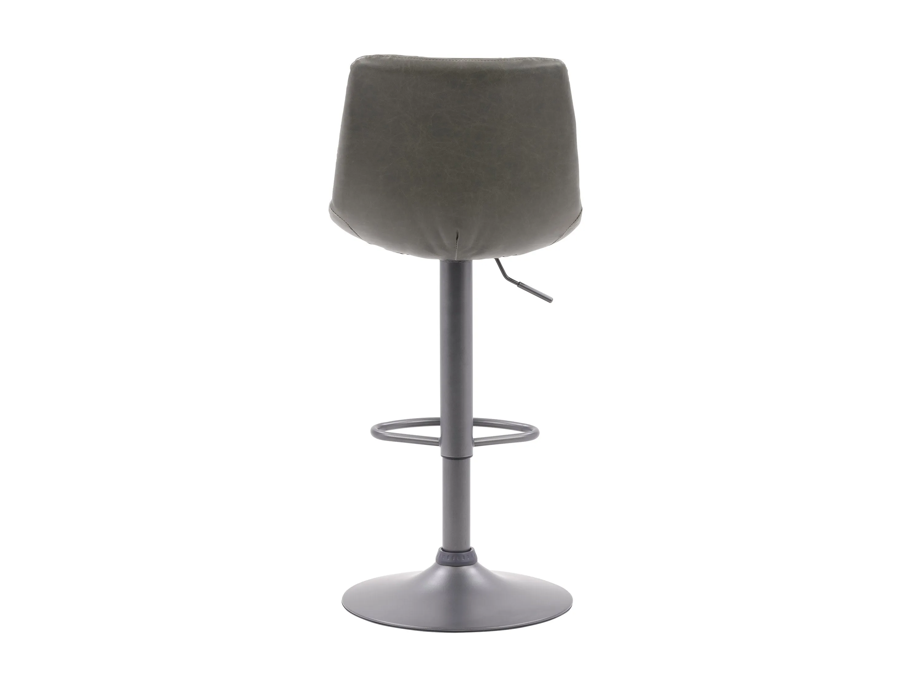 Grey Swivel Bar Stools, Set of 2