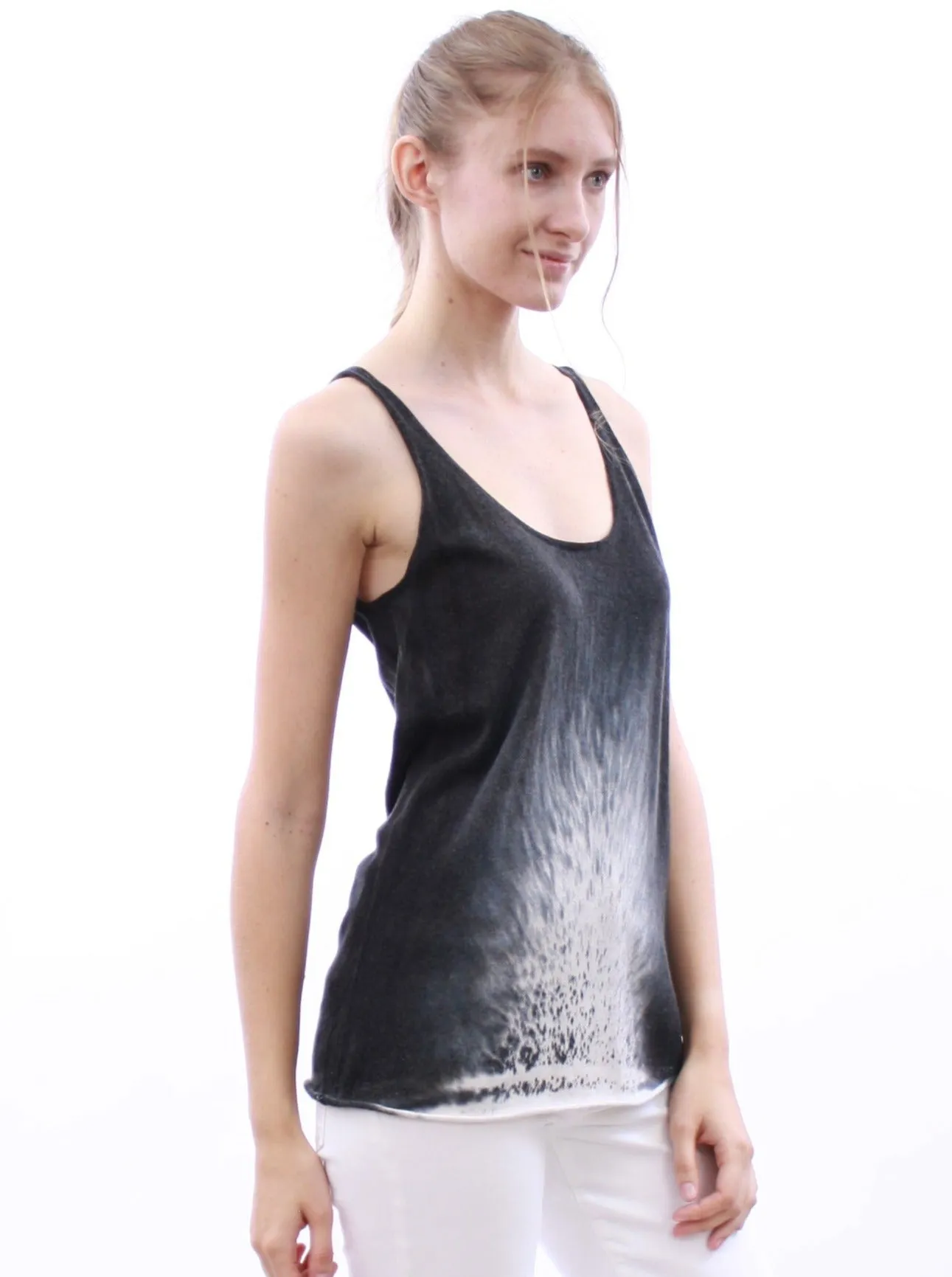 Hand Sprayed Tank Top