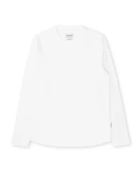 Heavy Long Sleeve T-Shirt Tavistock White