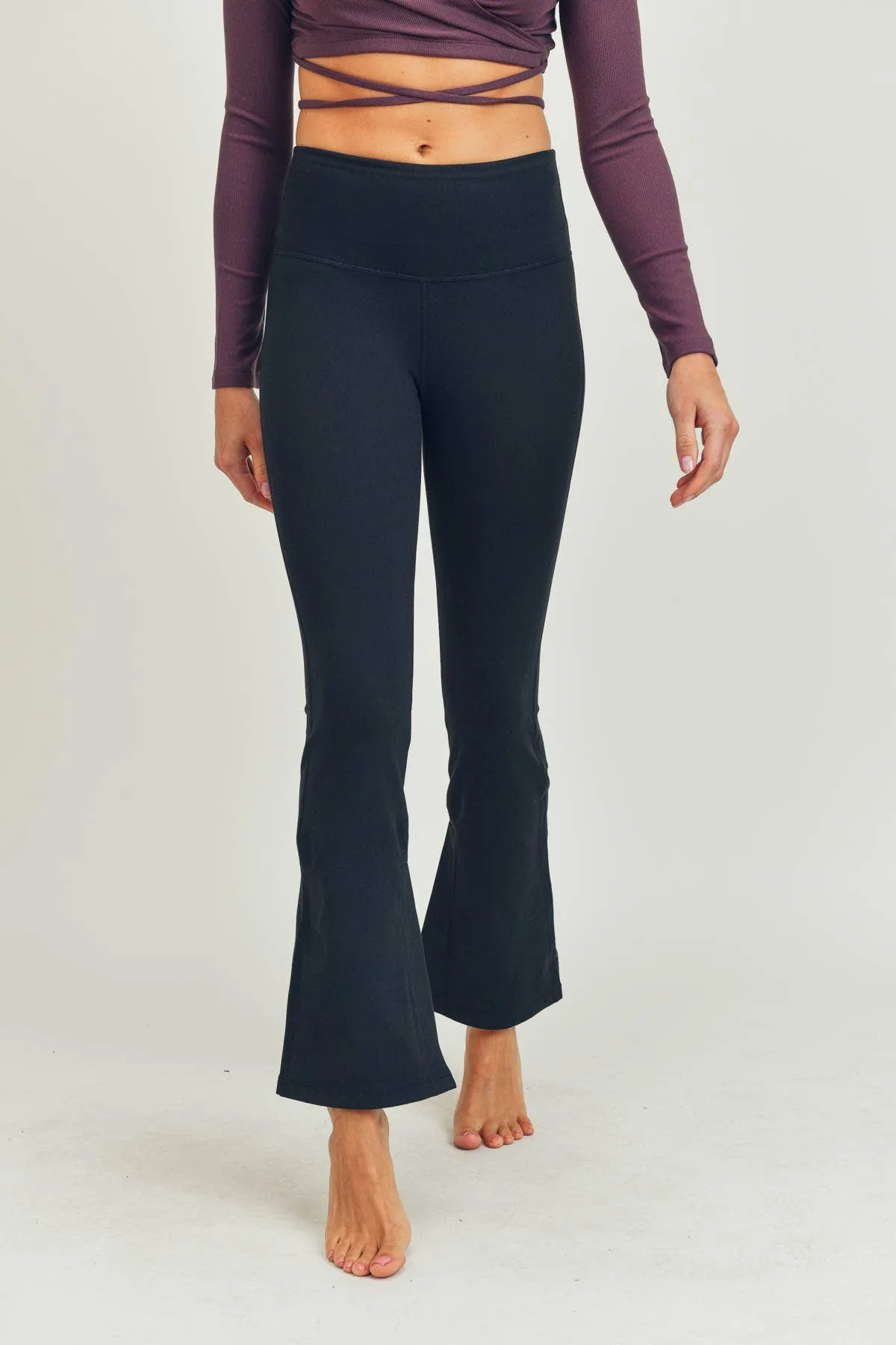 High-Waisted Flare Leggings