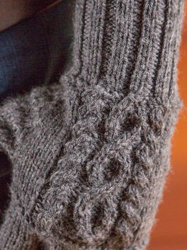 Hook Fingerless Gloves by Alison Green