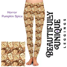 Horror Pumpkin Spice (Semi-Exclusive) - High-quality Leggings