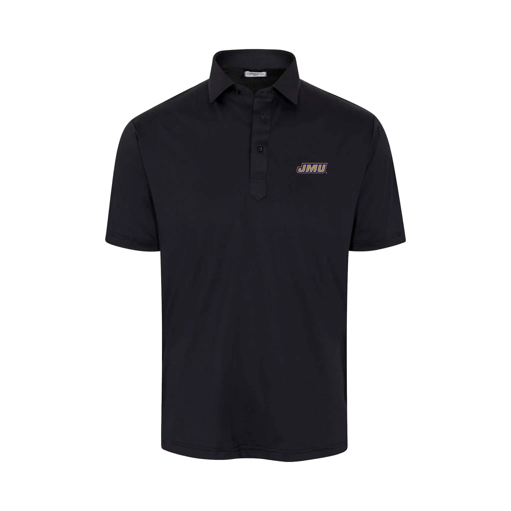 James Madison Featherweight Flex Polo Black