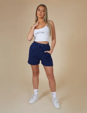 Kaiia Sweat Shorts In Navy