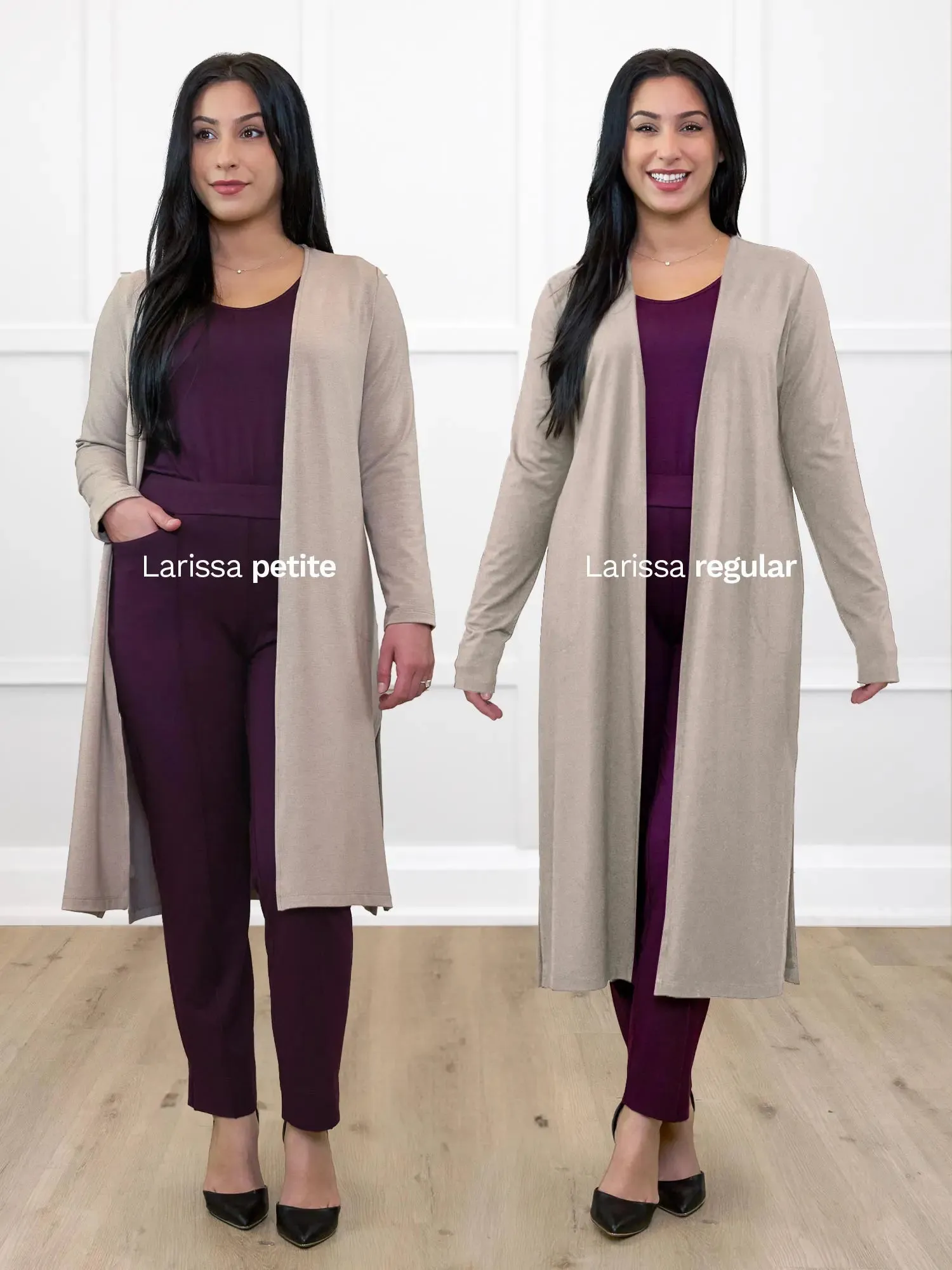 Larissa duster cardigan with pockets