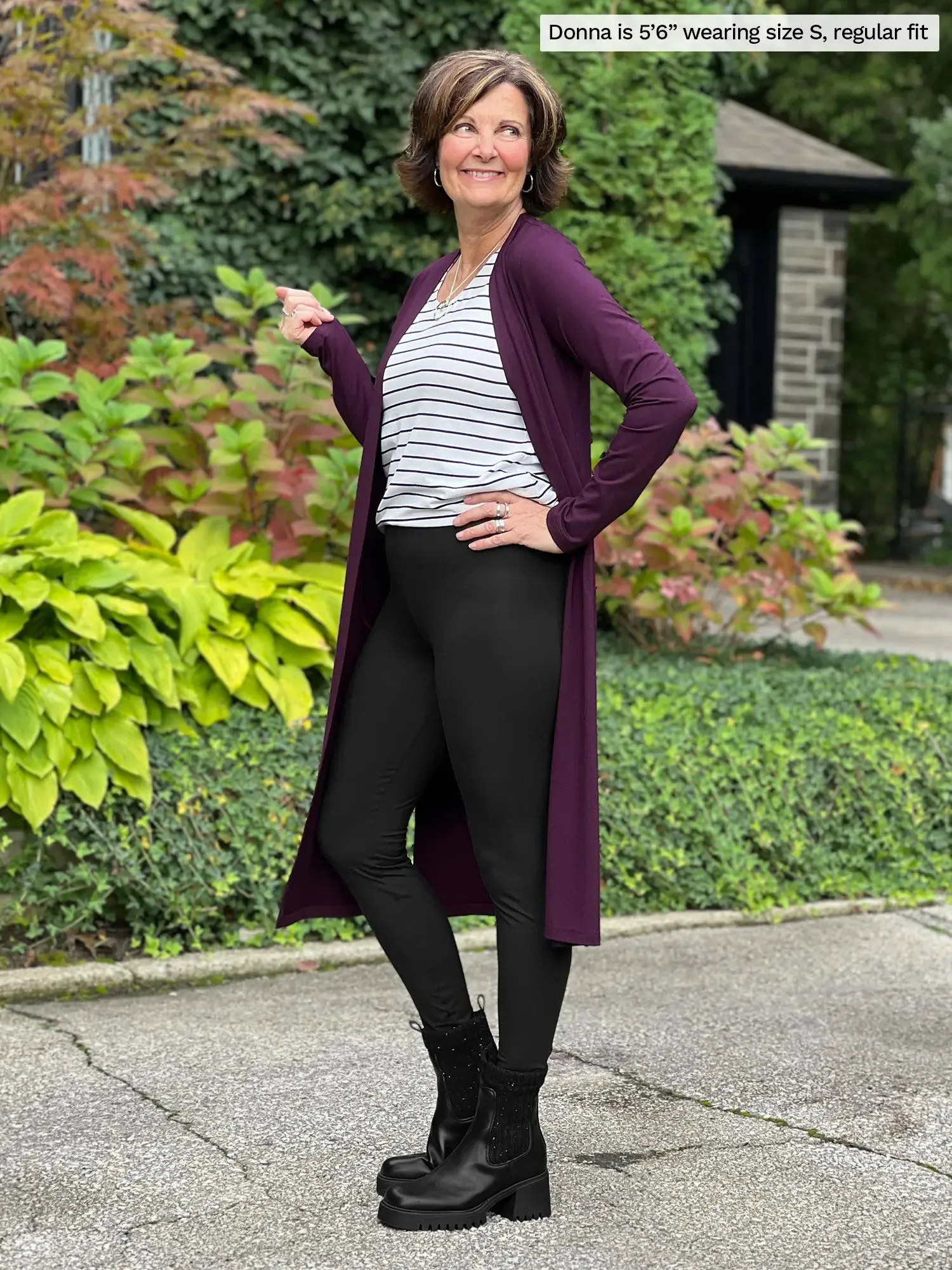 Larissa duster cardigan with pockets