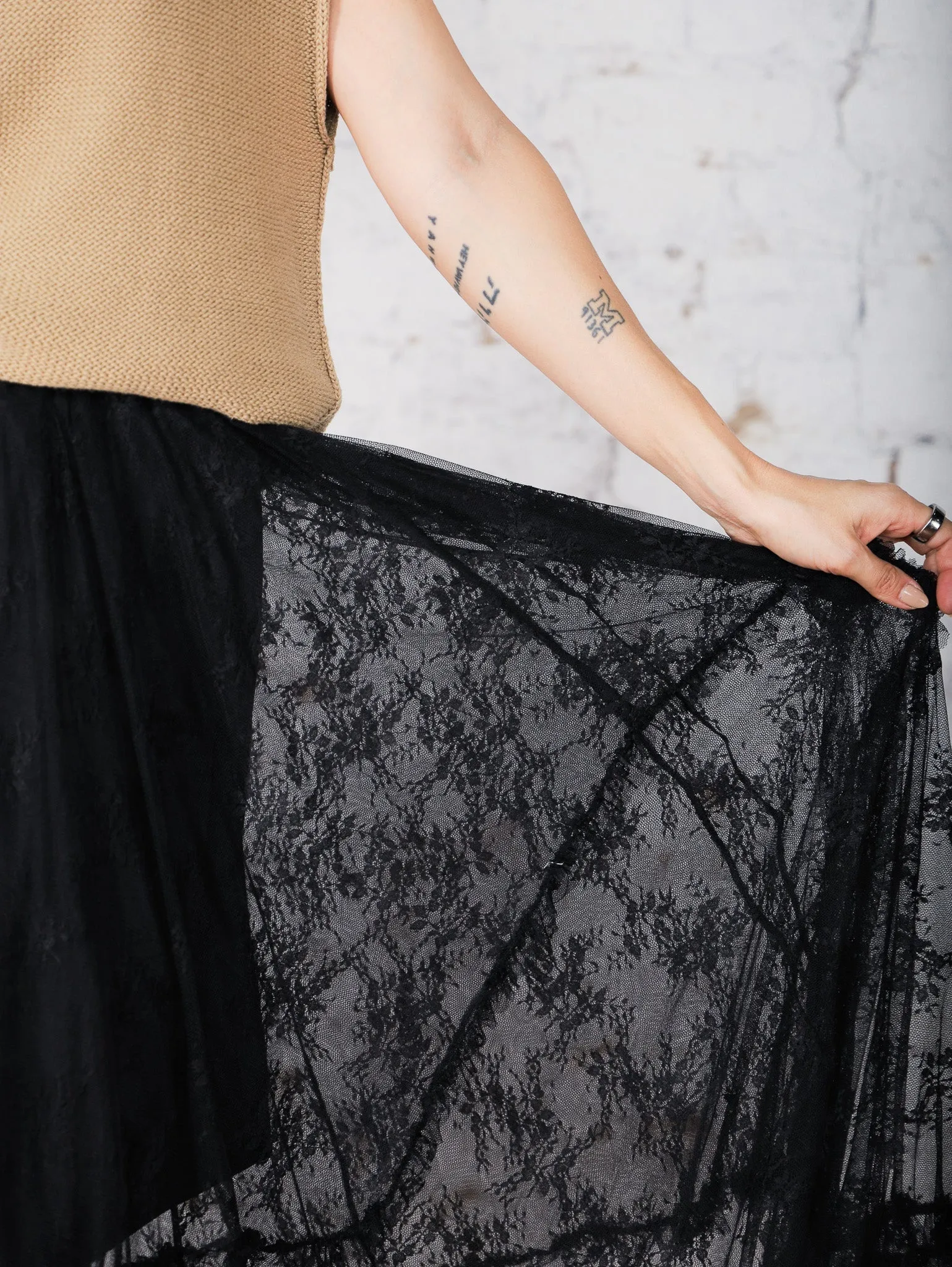 Maya Layered Lace Skirt