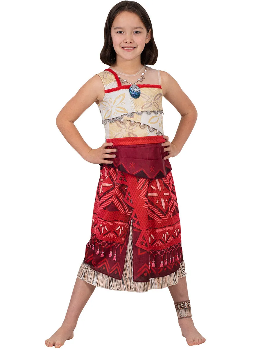 Moana 2 Deluxe Girls Official Disney Costume